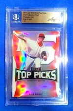 KYLE WRIGHT 2017 Leaf ENCASED Pre-Production PROOF 
