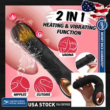 Big G-Spot Dildo Vibrator Massager Sex Toys For Women Couple Multispeed Discreet