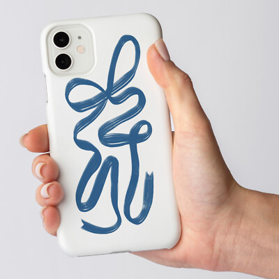 Coquette Bow Case Blue Ribbon Lace iPhone Hard Case | eBay