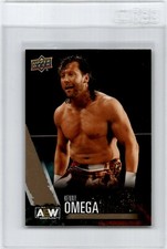 2021 Upper Deck AEW All Elite Wrestling Gold Parallel   Kenny Omega