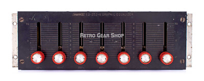 Langevin EQ-252-A Graphic Equalizer Stereo Vintage Rare Analog 252