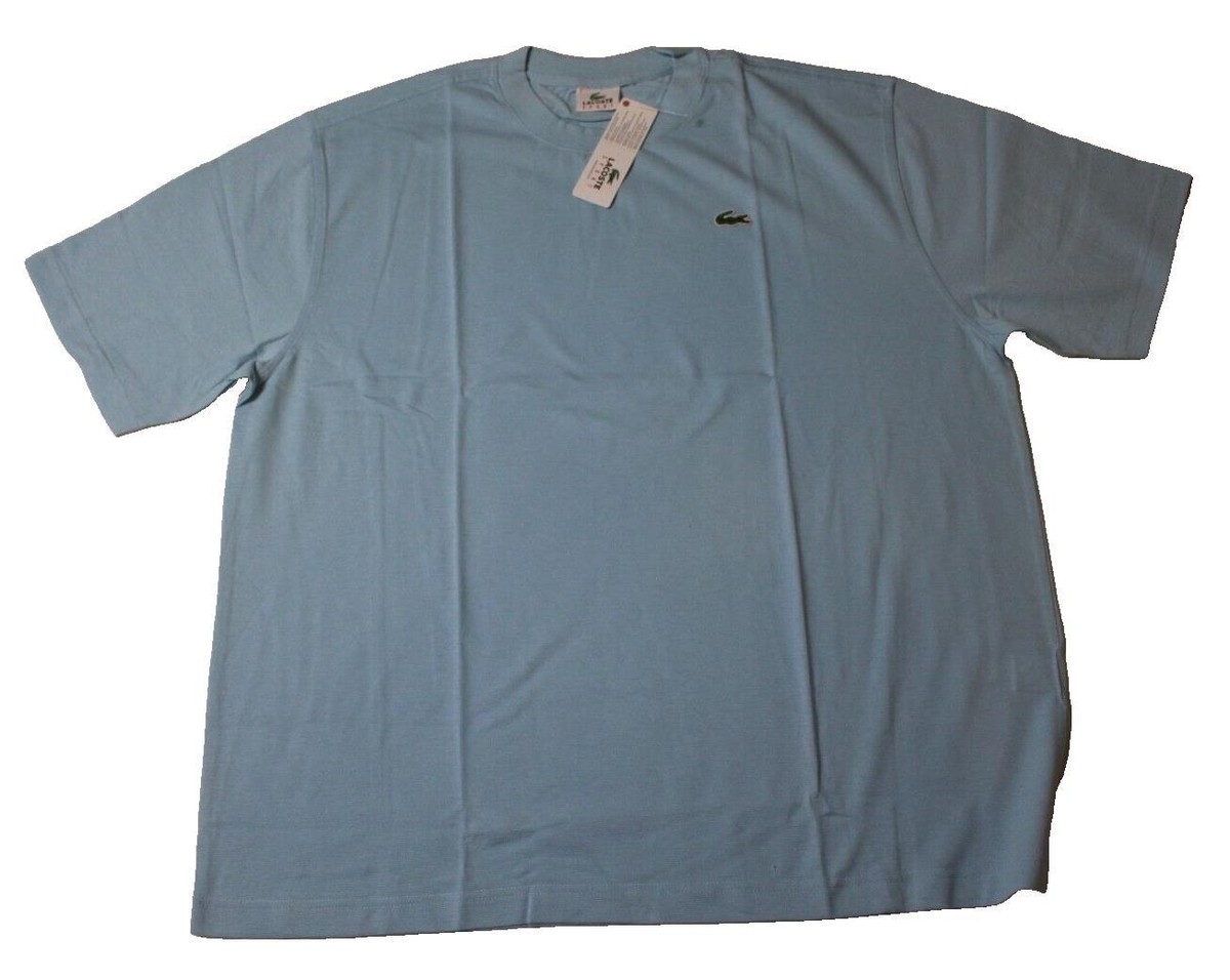 Lacoste Sport T-Shirt Mens Size 7/2XL Crocodile Blue Short Sleeve
