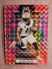 2023 Alvin Kamara Panini Mosiac Football Pink Camo #169 New Orleans Saints