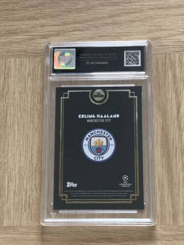 2023 Topps Deco UCC - Erling Haaland Manchester City - Get Graded 9.5 - Picture 2 of 2