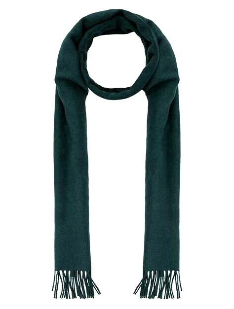 Thomas Pink Designer Cashmere Blend Signature Scarf Green Size 78" X 12" - Image 3 of 3