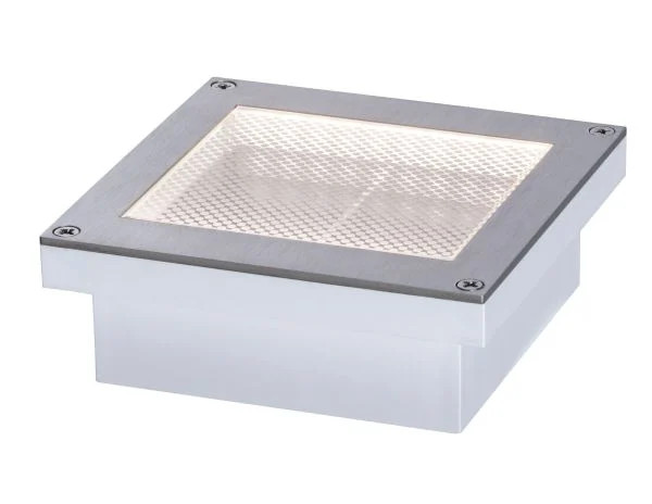 Paulmann LED AußEn-Bodeneinbauleuchte Brick Alu-Grau 10 X 10 Cm Warmweiß-image