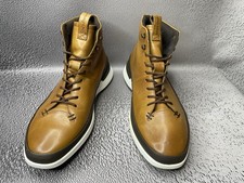 New Wolf  Shepherd Crossover Hiker WTZ Leather Honey Boots Men  s US 14