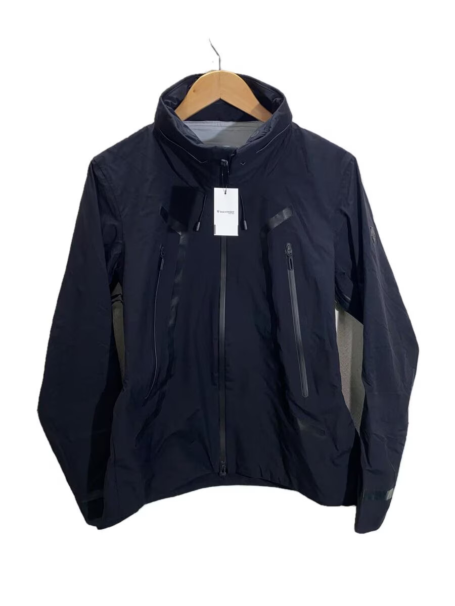 DESCENTE Nylon Jacket, Medium, Black, Solid Color… - image 1