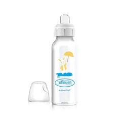 Dr Brown's Milestones Baby Sippy Bottle With Silicone Spout 6M Bpa Free