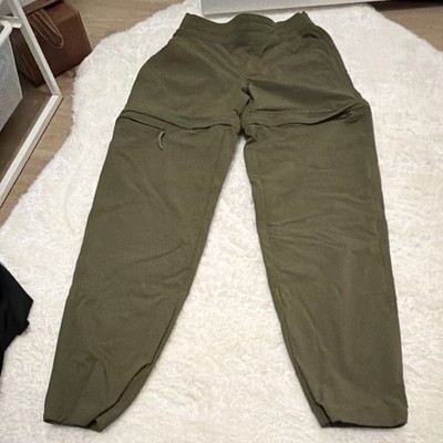 REI Co-op XSmall Olive Nylon Convertible Hiking Pants