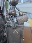 Disney Walt & Mickey Statue Figurine decorative 8" Bronze-tone — photo 8