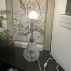 Rare Vintage 1980 Waterford Crystal Lamp