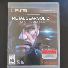 Konami Metal Gear Solid V: Ground Zeroes Sony PS3 M NTSC-U/C Manual Included