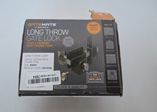 GateMate Long Throw Gate Lock 1490106 Gate Lock for Sheds, Gates & Garage Doors