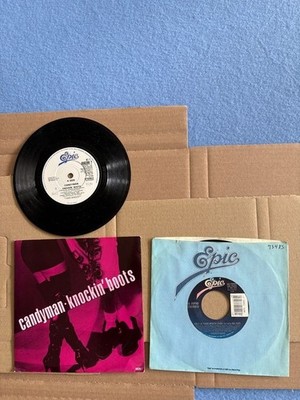 CANDYMAN  Knockin' Boots  + 1 more  OG UK /US  EPIC + 1 more  Single  all EX
