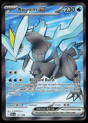 Kyurem ex 157/086 SV: Black Bolt