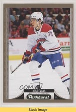 2022-23 Upper Deck Parkhurst Bronze Border Jake Evans #79 READ 6f8
