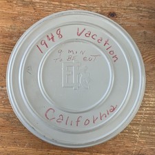 VTG 16mm Home Movie Film 7-Inch Reel Unwatched Content 1948 California Vacation