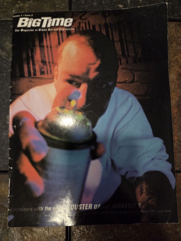Big Time Graffiti Street Art & Culture Hip Hop  Magazine 🔥 Rare!
