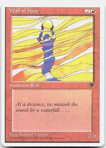 Wall of Heat (55/125) - Chronicles - MTG