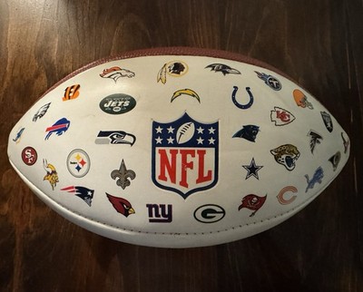 Castrol Edge Promotional Limited Edition NFL Wilson All Team Logos Football