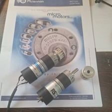 Micromotors  Geared Motor, 8.5 W, 12 V dc, 24 V dc, 20 Ncm, 180 rpm, 6 mm Shaft 