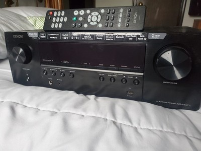 Denon AVR-S540BT 5.2Ch 4K Bluetooth AV Receiver w/ Remote Bundle