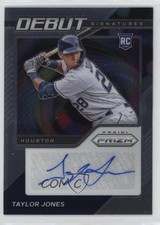 2021 Panini Prizm Debut Signatures Taylor Jones #DS-TJ Auto 5sb