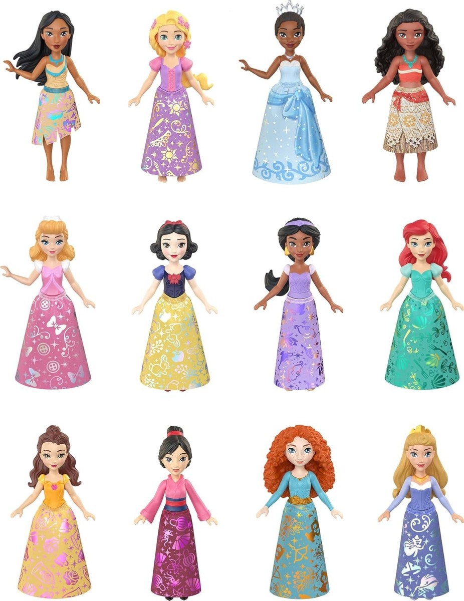 Disney Princess Dolls Set Of 12