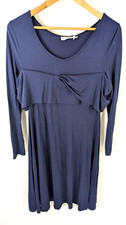 Navy Myrine Dress - (UK) M - E6
