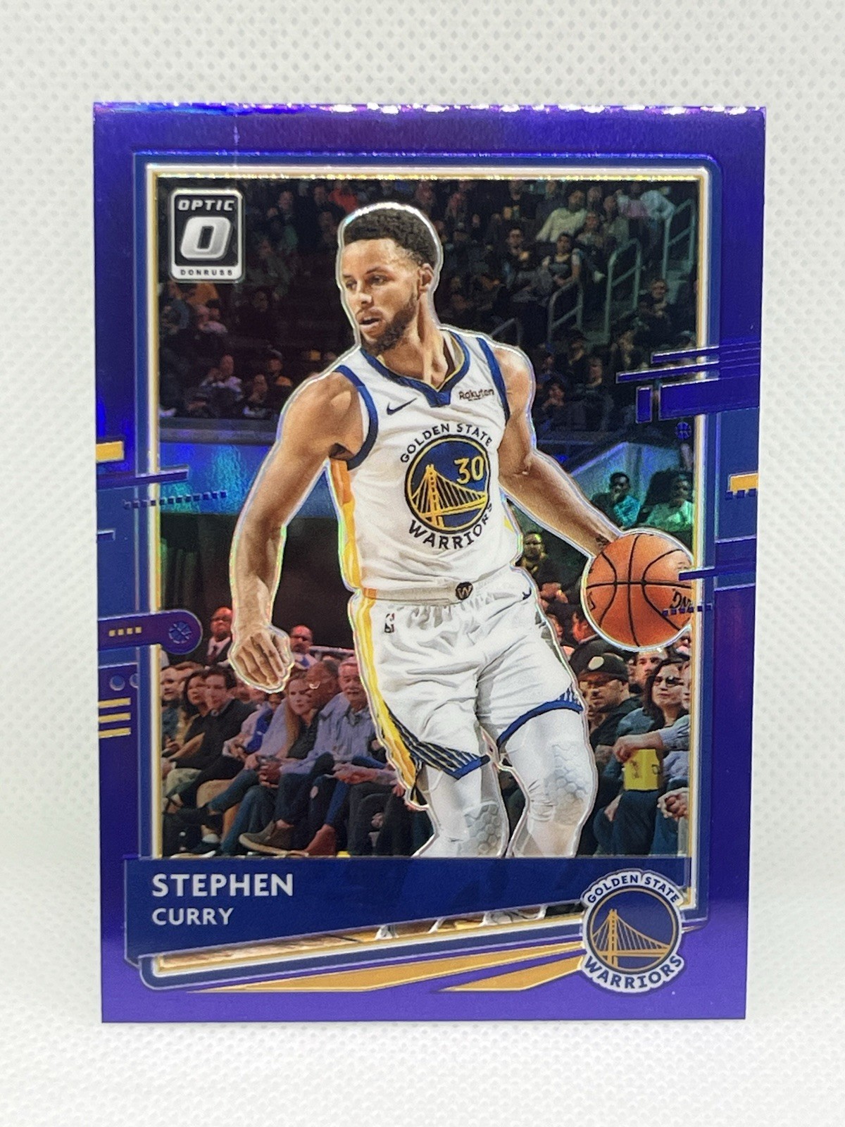 2020-21 Panini Donruss Optic Stephen Curry Purple #17