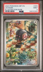 Lechonk 209/197 Illustration Rare Holo Obsidian Flames