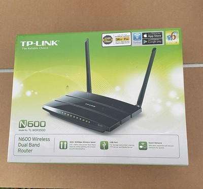 TP-Link N600 300 Mbps 4-Port 10/100 Wireless N Router (TL-WDR3500)