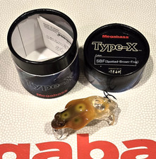 WOW Megabass TYPE-X Frog Lure  "SBF SPOTTED BROWN FROG" Color  FREE SHIP