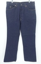 Vintage Levi  s 517 Jeans Mens 36x29 Blue Bootcut Orange Tab Made In USA 80s