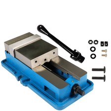 5" Lockdown CNC Milling Machine Vise Clamping Vice Without Base Bench Vise