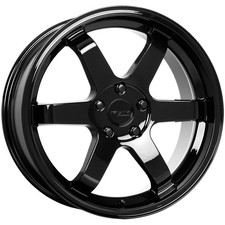 Katana Racing Kr08 17x7.5 5x4.5 40mm Gloss Black Wheel Rim 17 Inch