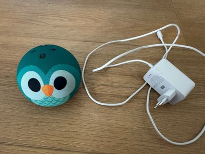 Amazon Echo Dot Kids Edition 5. Gen Smart Lautsprecher - Eulen-Design