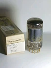 Vtg Tested Strong Realistic Gold Pins 17BF11 Radio Audio Amplifier Vacuum Tube