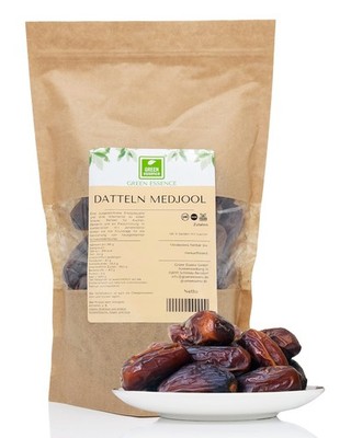 Premium Jumbo Medjoul Datteln - Soft Medjool Datteln ohne Zucker - Snack 
