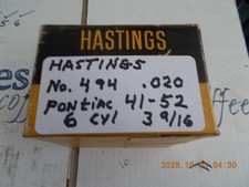 Hastings Nos 1941-1954 Pontiac Piston Rings .020 6 Cyl 3 And 916 Bore