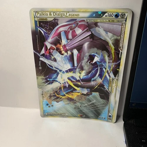 Pokemon Palkia & Dialga Legend Jumbo Card 101/102 102/102 Holographic 2010 RARE