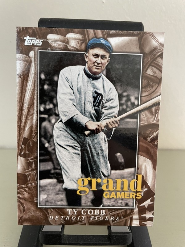Ty Cobb 2024 Topps Grand Gamers #GOG-16 Detroit Tigers