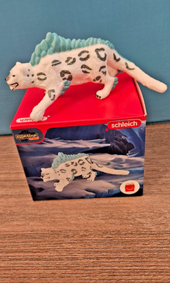Schleich Happy Meal Frostschneeleopard 2023 - Eldrador Creatures Eistiger