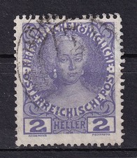 Austria 1913 Mi.Nr. 140 estampados