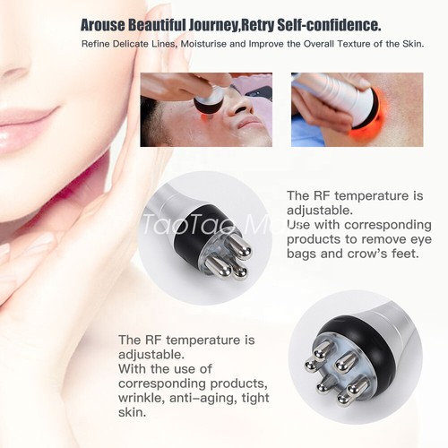 Mini Radio Frequency Machine RF Tripolar Face Eye Lifting Tighten Beauty Device - Afbeelding 8 van 14