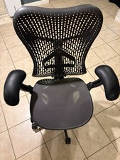 Herman Miller Mirra 1 Ergonomic Office Chair Adjustable Arms Mesh Seat