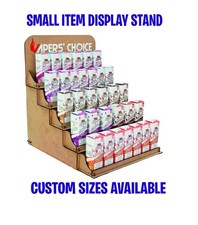 DISPLAY STAND SMALL ITEM CRAFT FAIR  5 TIER SHELF UNIT POINT OF SALE MDF NO GLUE