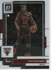 Ayo Dosunmu 2022-23 Panini Donruss Optic Basketball #63 Chicago Bulls Sports 