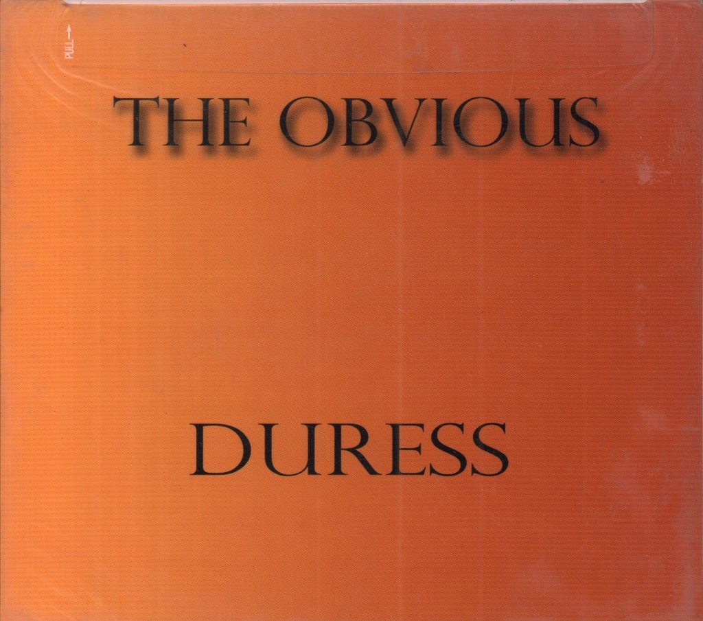 Obvious Duress CD USA Altercation 2014 in digipak brand new sealed ALTREC030